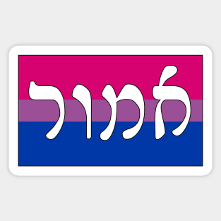 Amor - Love (Bi Pride Flag) Sticker